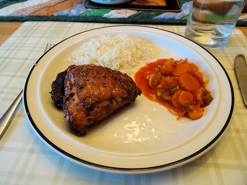 It’s Coq Au Vin…Just Smoked